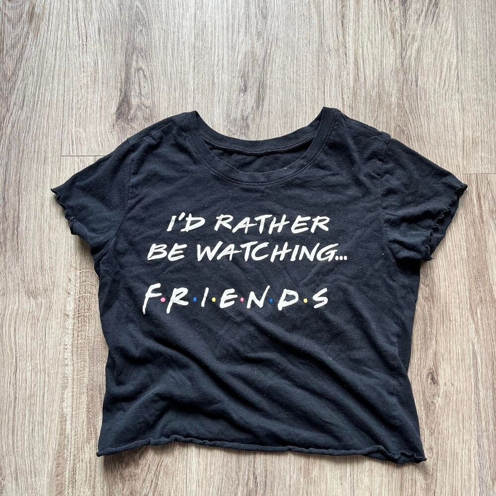 Women's Black Friends tv show sitcom Crop-top